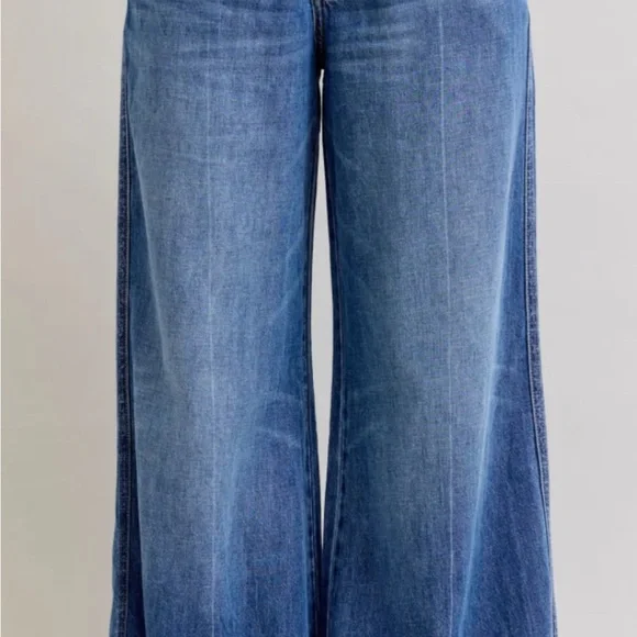 Judy Blue High Waist Palazzo Featherweight Elastic Jeans NWT - Picture 4 of 4